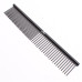 SE-6147  Stainless Steel Pet Grooming Comb - 19cm - Silver