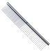 SE-6147  Stainless Steel Pet Grooming Comb - 19cm - Silver